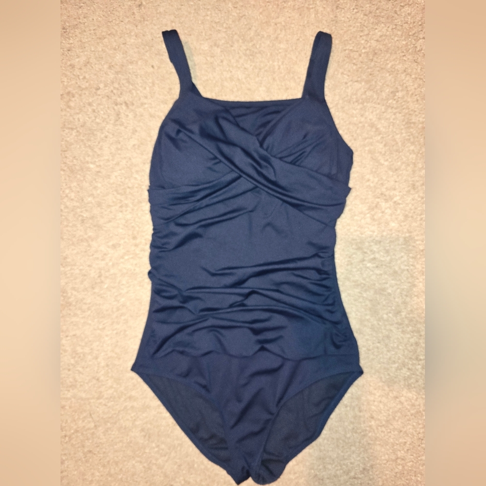 M&S Post Surgery Swimwear Swimsuit Post Mastectomy Bathing Suit UK 10 Fits 6/8